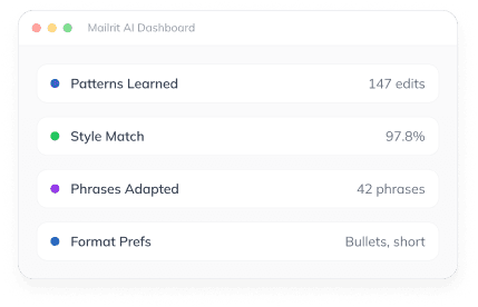 Shared inboxes mockup